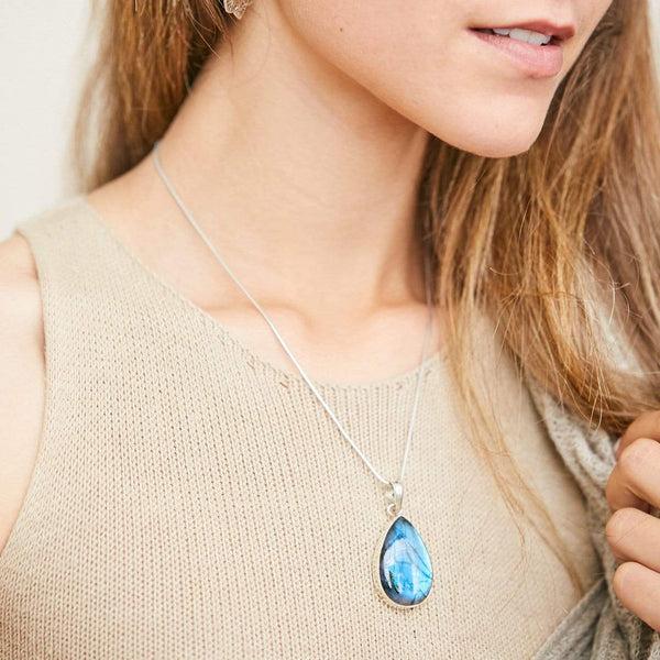 Daya Silver Intuition Necklace Sterling Silver