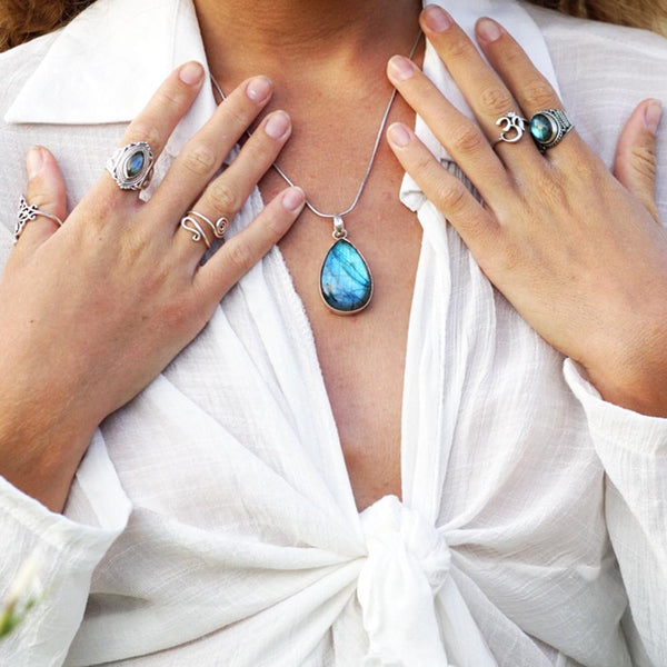 Daya Silver Intuition Necklace Sterling Silver