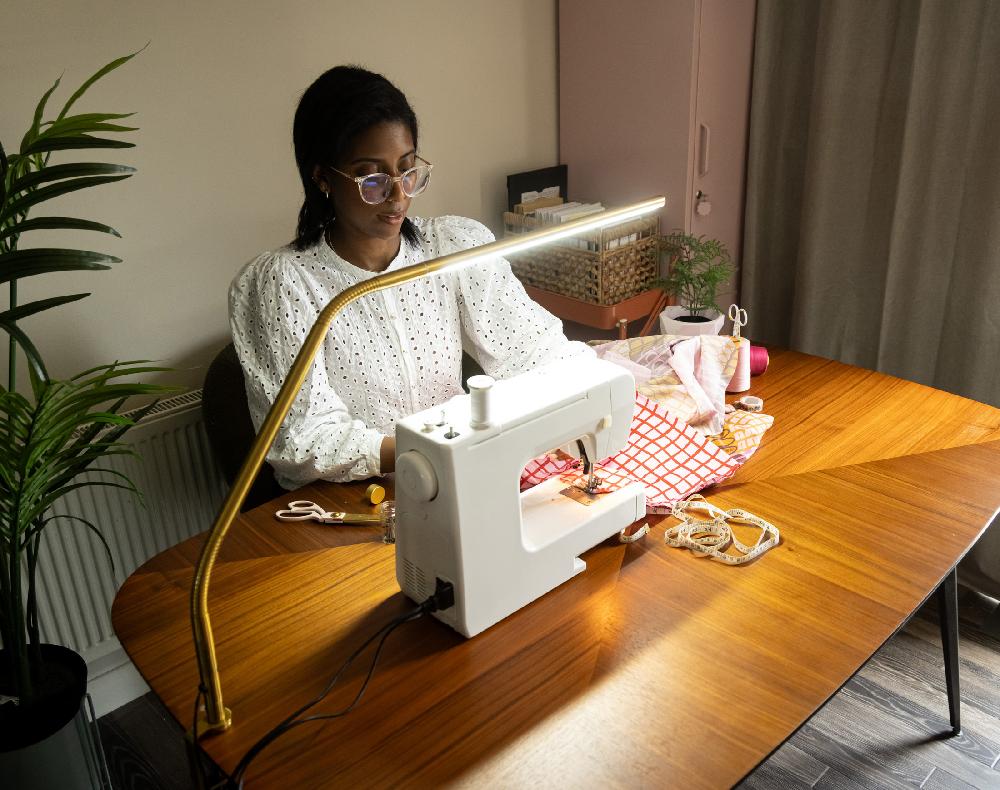 Daylight Company Slimline 3 Table Lamp – Gold