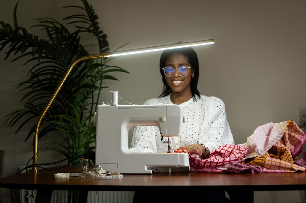 Daylight Company Slimline 3 Table Lamp – Gold