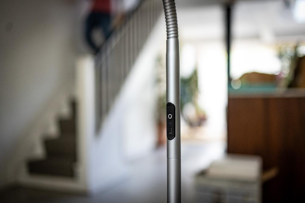 Daylight Company Slimline 4 Floor Lamp – Ice Grey