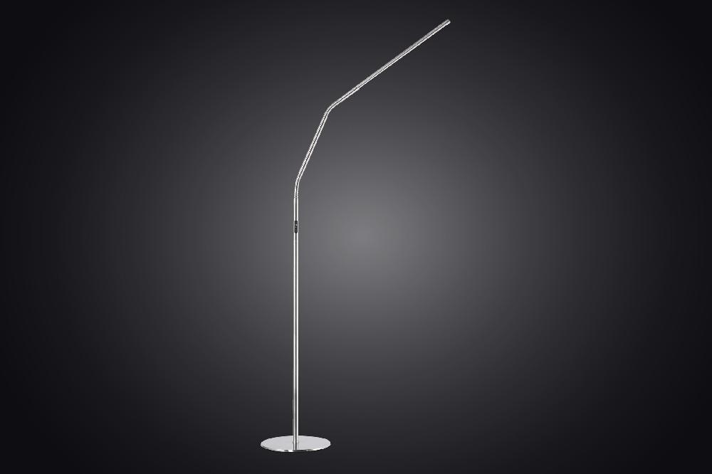 daylight company Slimline 4 Floor Lamp – Brushed Steel