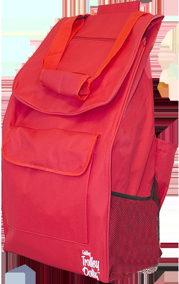 dbest products Bigger Trolley Dolly Bag Replacement - Red