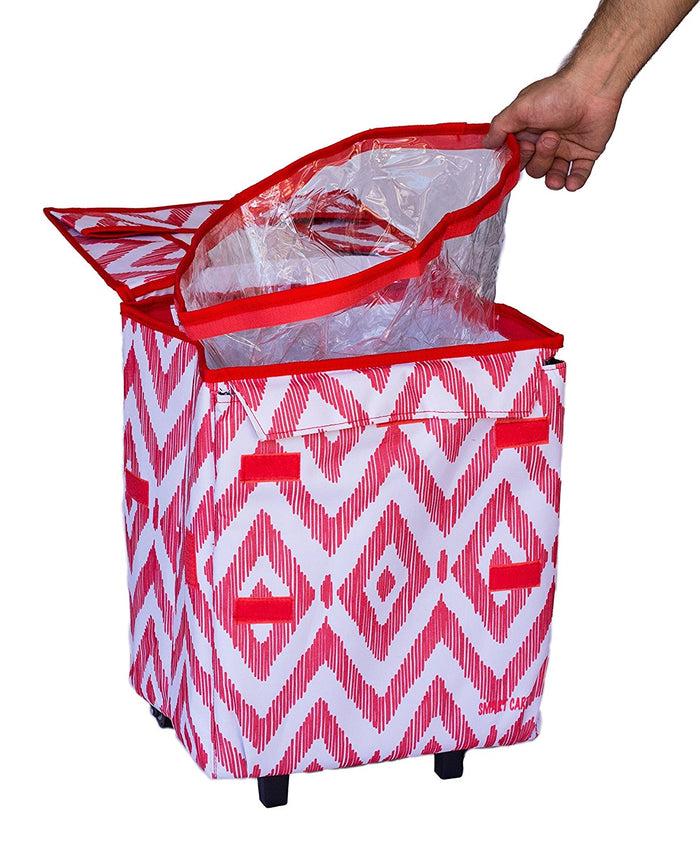 Dbest Products Cooler Smart Cart - Red Diamond