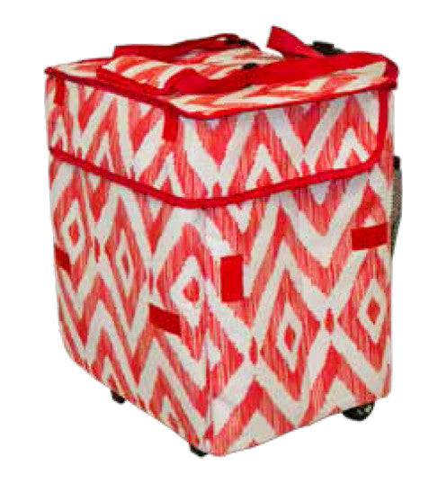 dbest products Cooler Smart Cart - Red Diamond