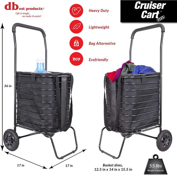 Dbest Products Cruiser Cart Flex Black
