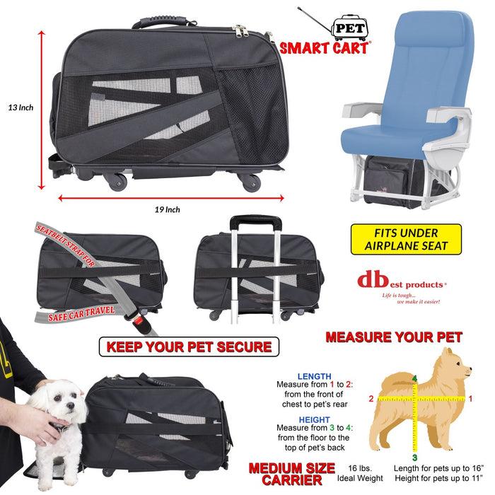 Dbest Products Pet Smart Cart - Black