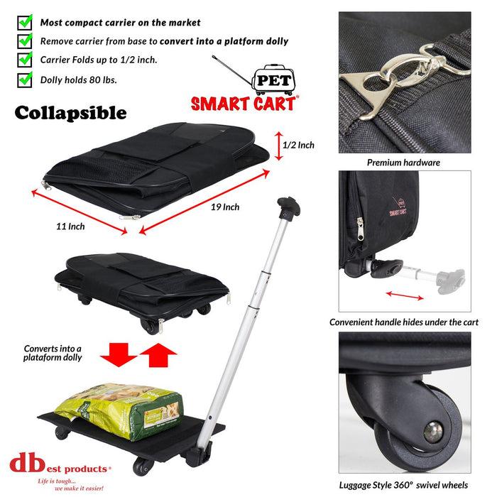 Dbest Products Pet Smart Cart - Black