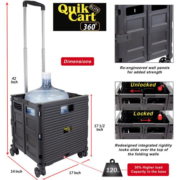 Dbest Products Quik Cart Elite 360 Black