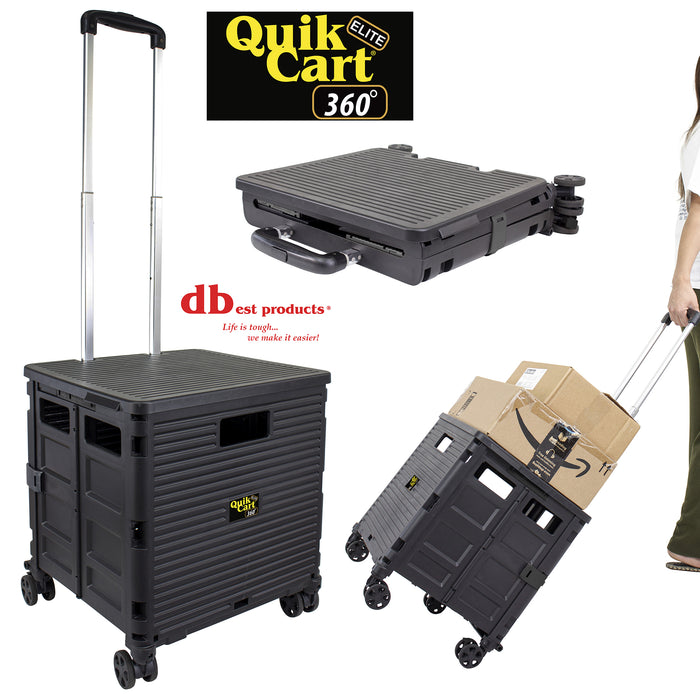 dbest products Quik Cart Elite 360 Black