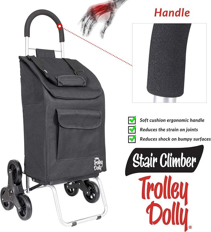 Dbest Products Stair Climber Trolley Dolly Black