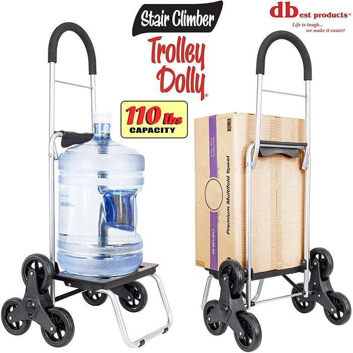 Dbest Products Stair Climber Trolley Dolly Black