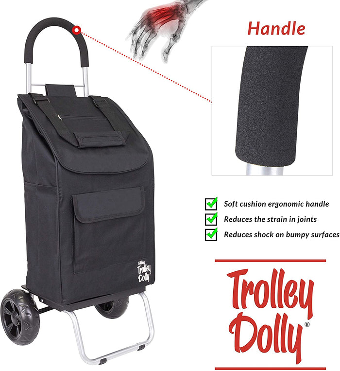 dbest Products Trolley Dolly Black