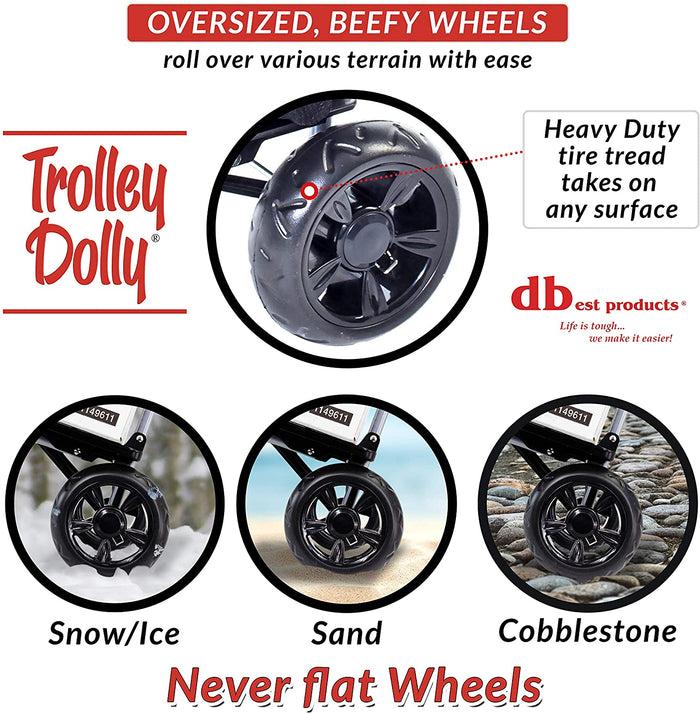dbest Products Trolley Dolly Black
