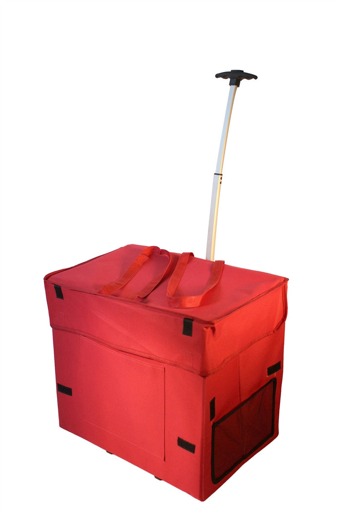 dbest products Wide Load Smart Cart - Red
