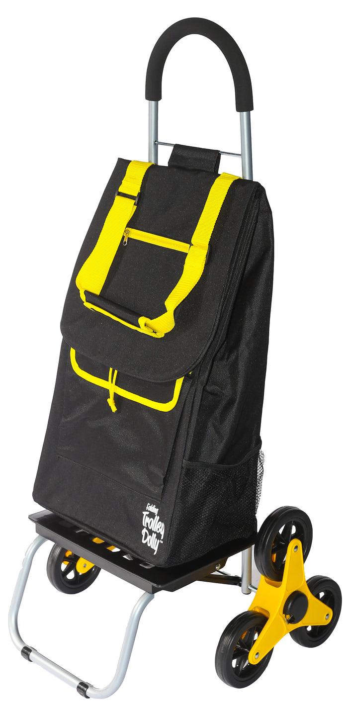 dbest products Stair Climber Trolley Dolly - Sunflower