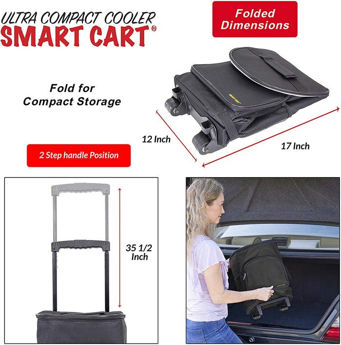 Dbest Products Ultra Compact Cooler Smart Cart® Black