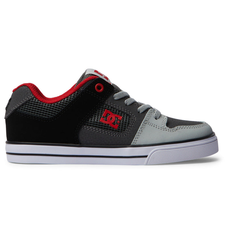 dc shoes Kids' Pure Elastic Lace Shoes