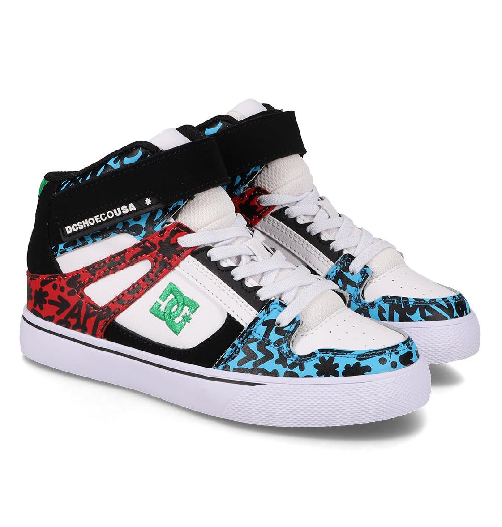 Dc Shoes Kids' Pure Hi Top Ev Shoes