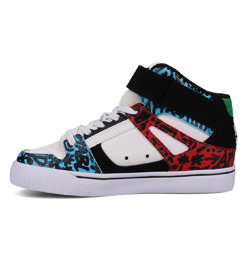 Dc Shoes Kids' Pure Hi Top Ev Shoes