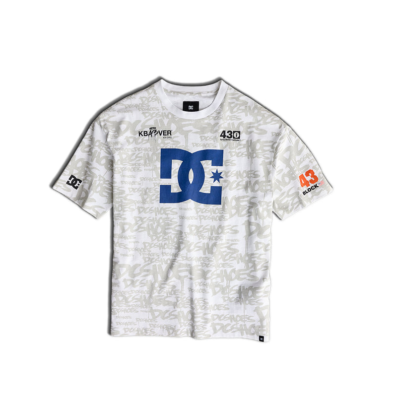 dc shoes Men's Block43 HSS T-Shirt