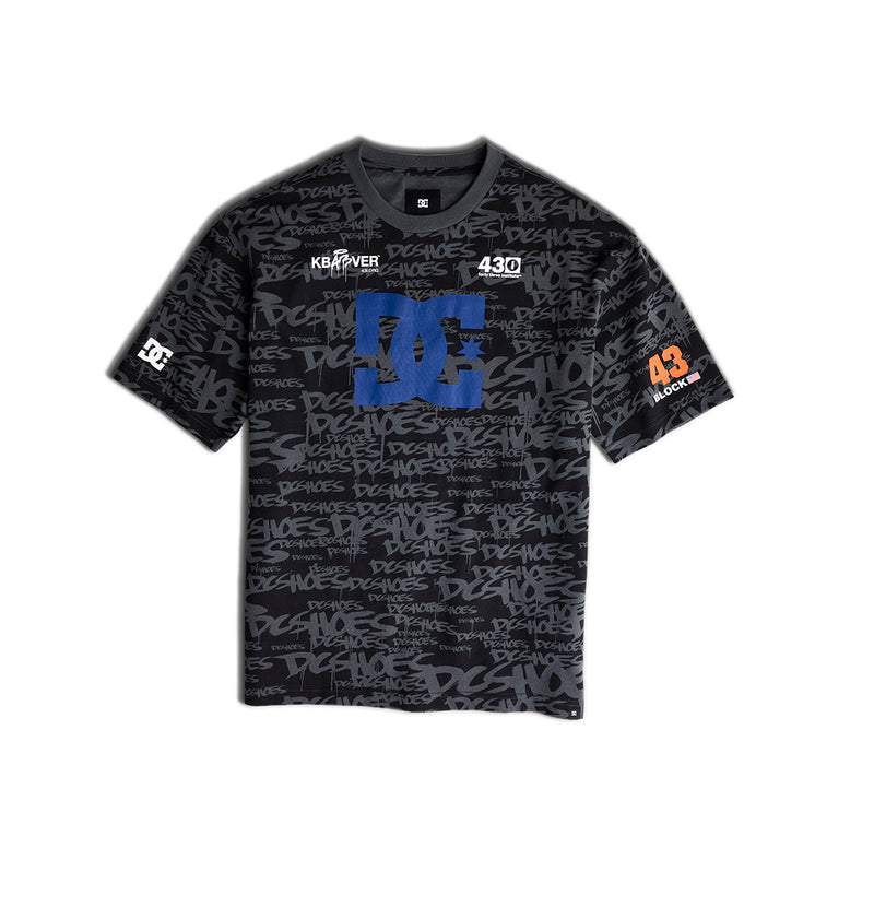 dc shoes Men's Block43 HSS T-Shirt