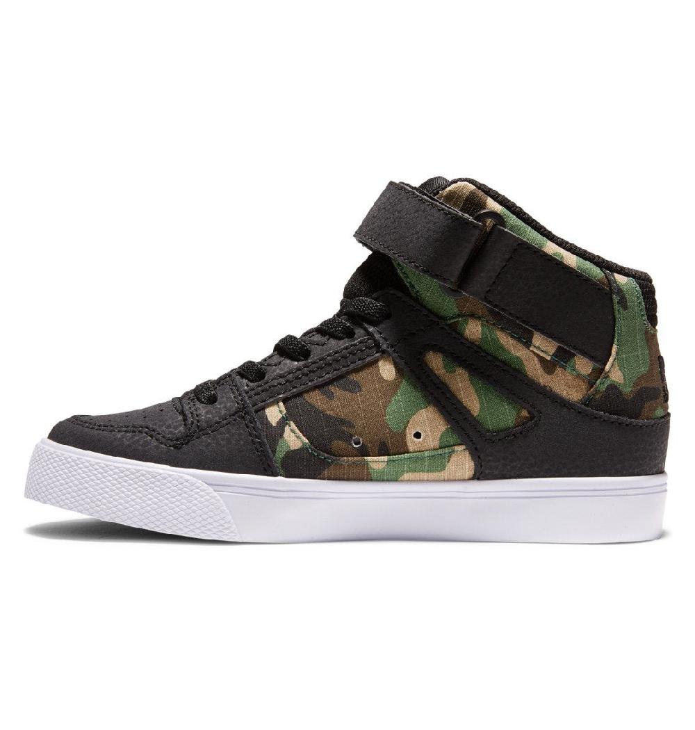 Dc Shoes Kids' Pure High Elastic Lace High-Top Shoes