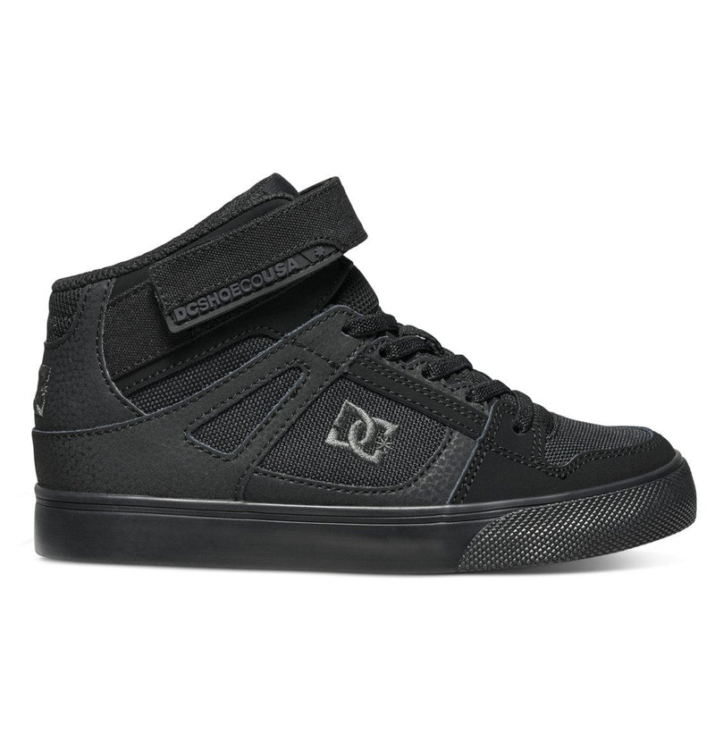 dc shoes Kids' Pure High Elastic Lace High-Top Shoes