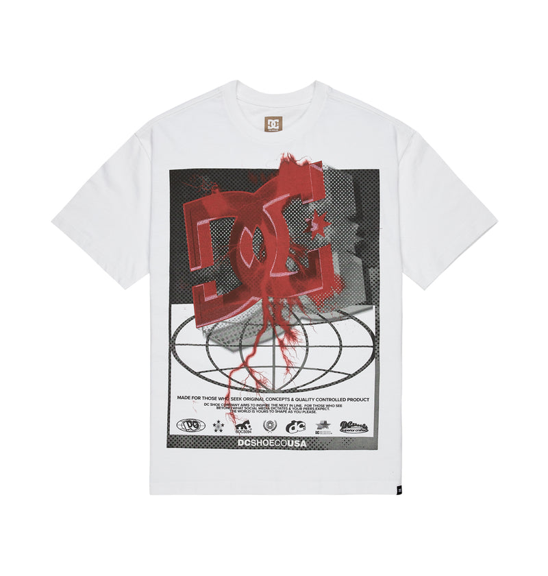 dc shoes Men's Global Storm Heritage Short Sleeve Shirt