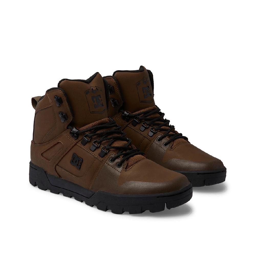 Dc Shoes Men's Pure High-Top Water-Resistant Winter Boots