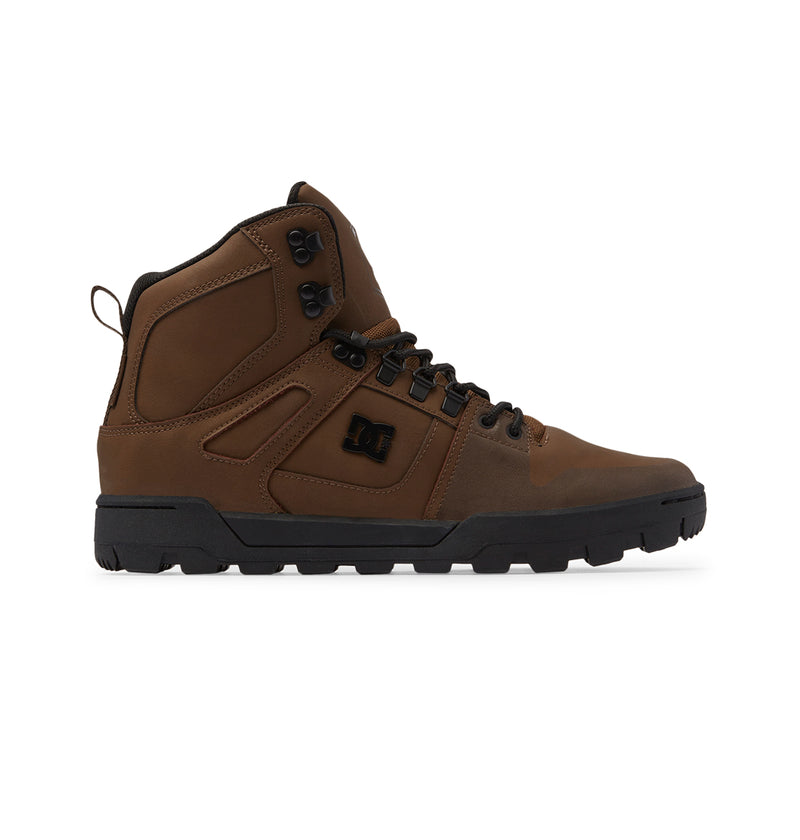 dc shoes Men's Pure High-Top Water-Resistant Winter Boots