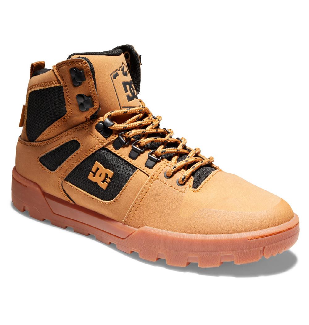 Dc Shoes Men's Pure High-Top Water-Resistant Winter Boots