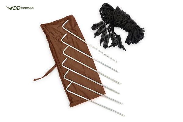 dd hammocks DD Pegs + Guy Lines (x6)