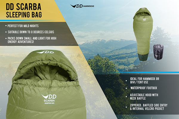 Dd Hammocks DD Scarba Sleeping Bag - Regular Size
