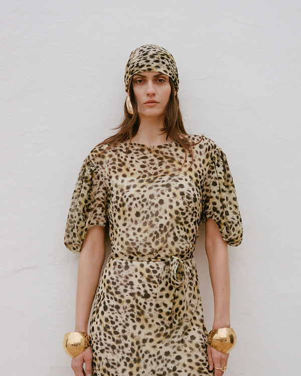 De La Vali HEADSCARF SILK CHIFFON EL FELINO