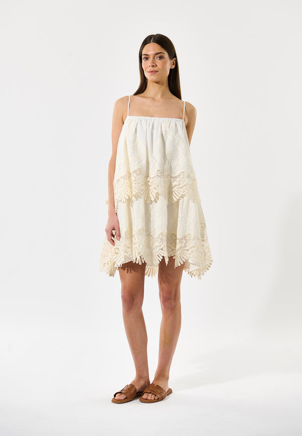 Dea Kudibal AliciaDEA NS - Dress - White Cream