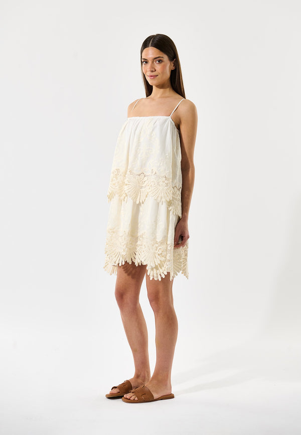 Dea Kudibal AliciaDEA NS - Dress - White Cream