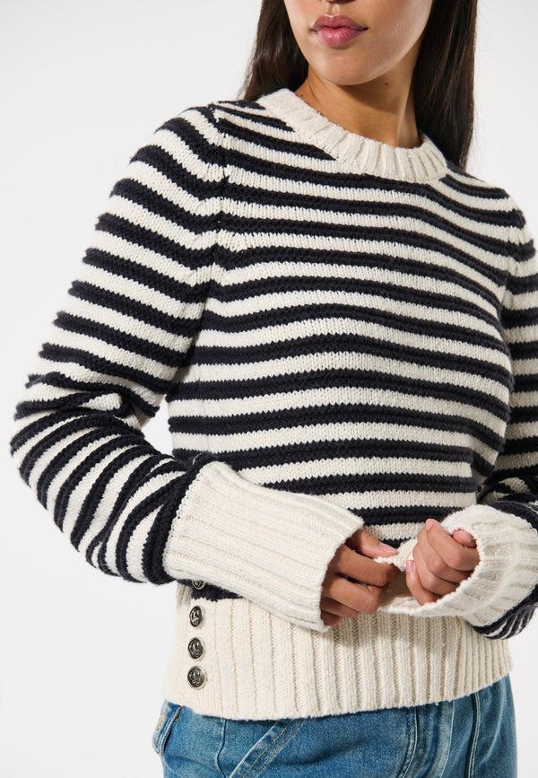 Dea Kudibal AmusaDEA RWS - Sweater - Navy Stripe