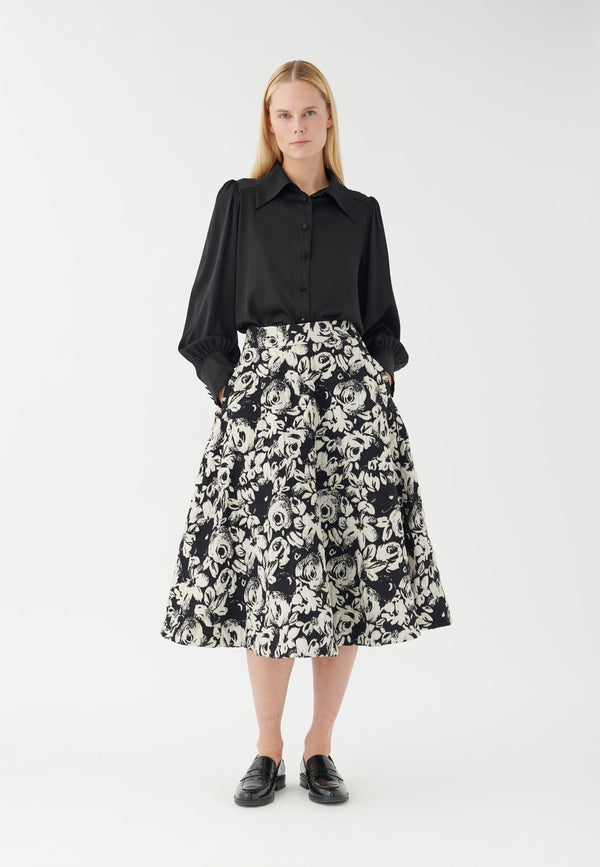 Dea Kudibal AmyDEA - Skirt - Black Blossom