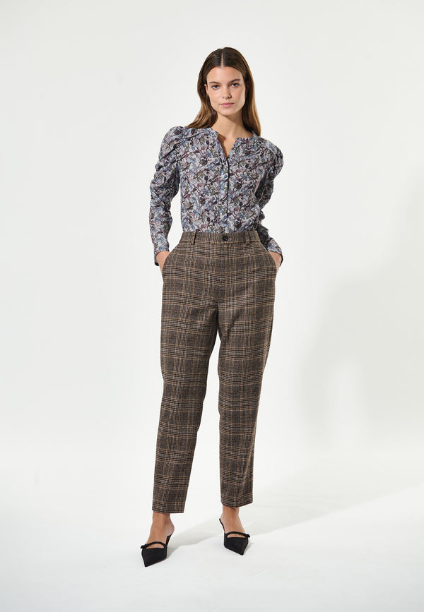 Dea Kudibal ArielDEA - Trousers - Eaton Check