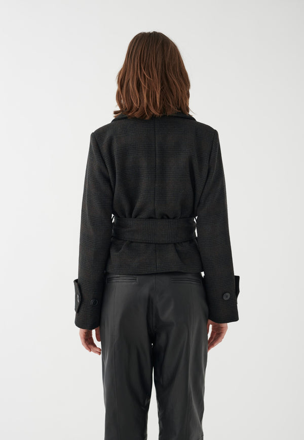 Dea Kudibal BicaDEA - Jacket - Espresso Check