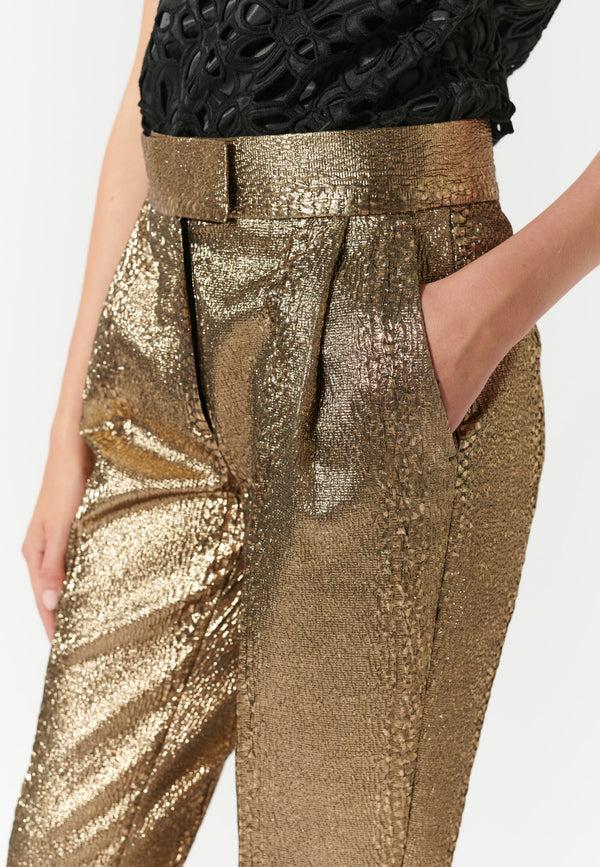 Dea Kudibal CamettiDEA - Trousers - Black Gold