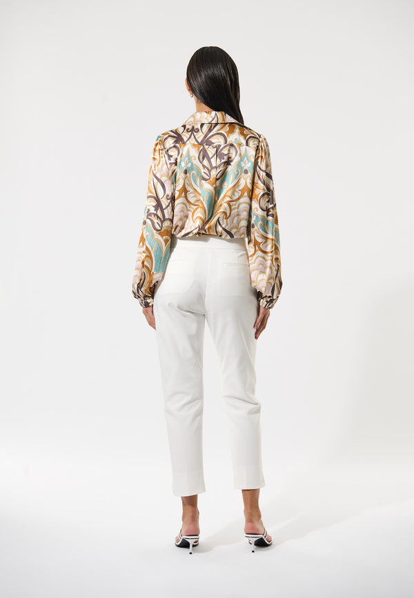 Dea Kudibal CamettiDEA - Trousers - Nat. White