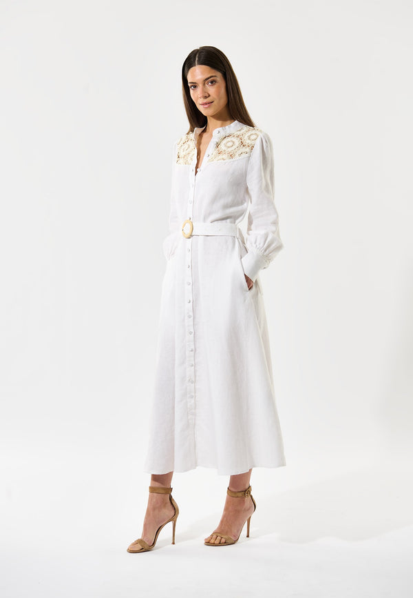 Dea Kudibal ChantalDEA NS - Dress - Nat. White