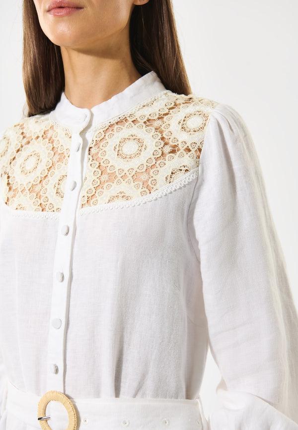 Dea Kudibal ChantalDEA NS - Dress - Nat. White