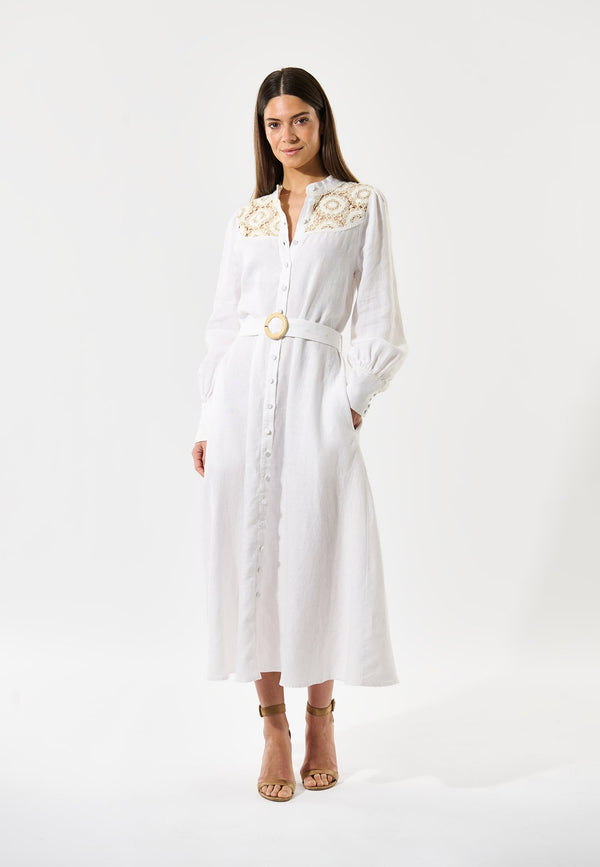 dea kudibal ChantalDEA NS - Dress - Nat. White