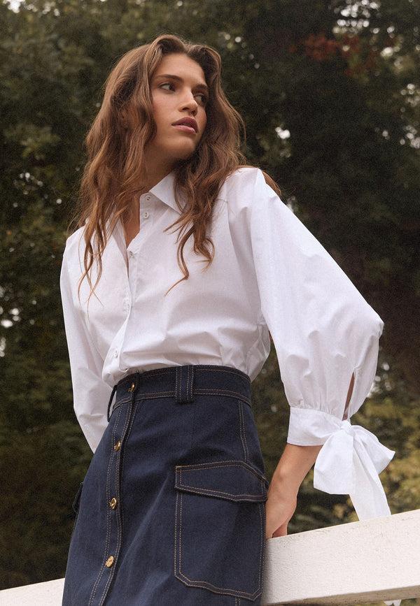 dea kudibal ChristaDEA NS - Blouse - Nat. White