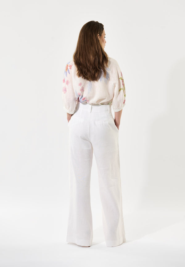 Dea Kudibal DabrinaDEA NS - Trousers - Nat. White