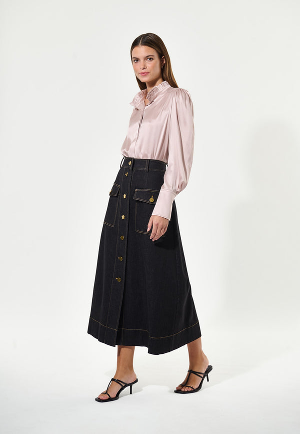 Dea Kudibal DanicaDEA - Skirt - Raw Blue