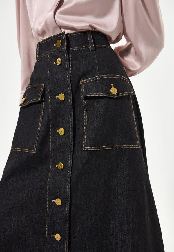 Dea Kudibal DanicaDEA - Skirt - Raw Blue